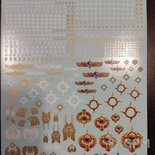 Transfer Sheet Thousand Sons