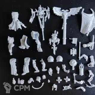 Chaplain Grimaldus & Retinue
