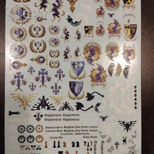 Transfer sheet Legio Gryphonicus