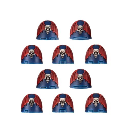 MK VI Shoulder Pads Night Lords